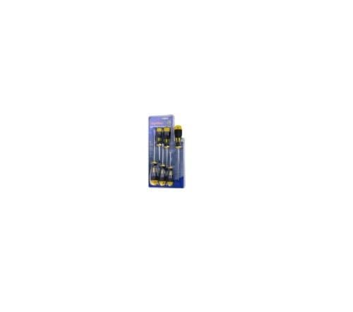 Image of 6 Piece Chrome Vanadium Screwdriver Set