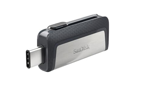 Image of SANDISK Ultra Dual Drive USB Type-C Flash Drive 256GB (Phone Storage, for smartphones, tablets, Macs and computers, Retractable Double Connection USB Type-C & Type A, 150MB/s Transfer rates)