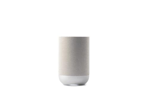 Image of Denon Home 200 Flagship Smart Bluetooth Speaker, Wireless, HEOS Multiroom Streaming, Dolby Atmos Music, Built-in Subwoofers, AirPlay 2, Premium High-Resolution Speaker - Stone