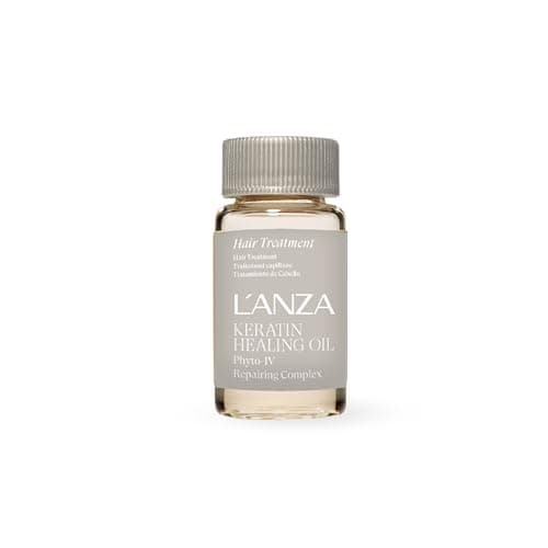 Image of L'ANZA Keratin Healing Oil Treatment - Restores, Revives, and Nourishes Dry Damaged Hair & Scalp, With Restorative Phyto IV Complex, Protein, and UV Protection (10ml)