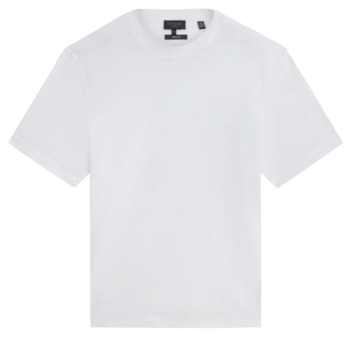 Image of Ted Baker London Branded Honeycomb Trim t-Shirt, dk-Green, m