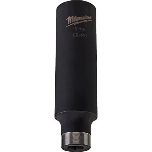 Image of Milwaukee 3/8" Drive Shockwave Impact Duty Deep Socket 8mm