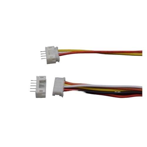 Image of 5Sets JST XH2.54 XH ZH PH2.0 1.25mm 1.5mm 2.0mm 2.54mm Wire Cable Connector 2 3 4 5 6 7 8 9 10PIN(1.0MM,Length 10CM_5 Sets 10P)