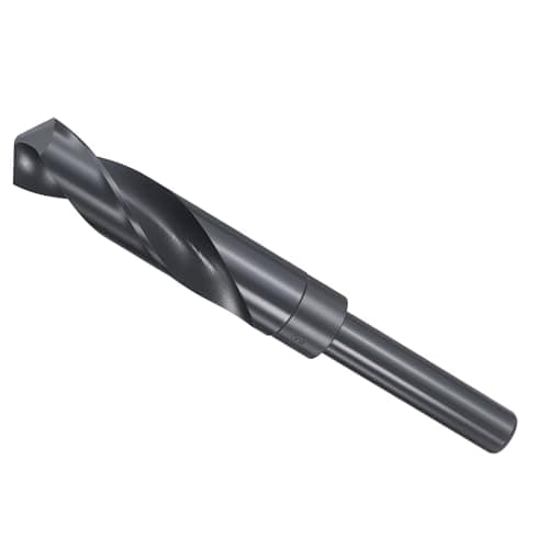 Image of METALLIXITY Drill Bit (19.5mm), 1/2" Reduced Shank Round 4341 High-Speed Steel 135° Bits for Drilling Holes in Thin Metal Steel Wood Plastic Aluminum DIY Project