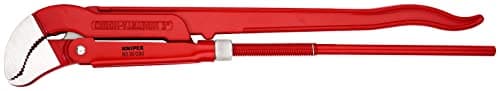 Image of KNIPEX Pipe Wrench S-Type Red Powder-Coated 680 mm, 83 30 030