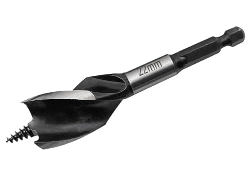 Image of Faithfull FAITPAS22 Tri-Point Speed Auger Bit 22mm Stubby