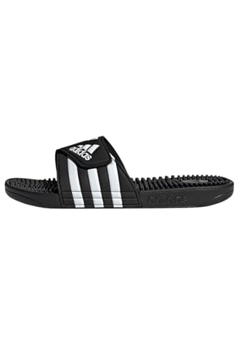 Image of adidas Unisex Adissage Slides, Core Black/Cloud White/Core Black, 5 UK