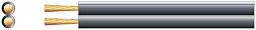 Image of Mercury 2 x (7 x 0.18 mm) 100 m Standard Figure 8 Speaker Cable - Black/White