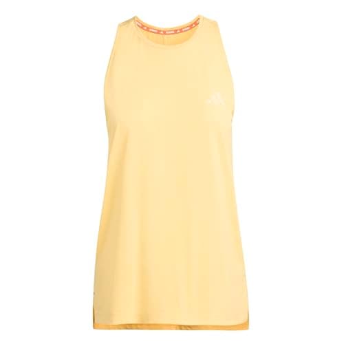 Image of adidas Women's ADI365 Running Climacool Iconic Tank, Semi Ice Tangerine, M