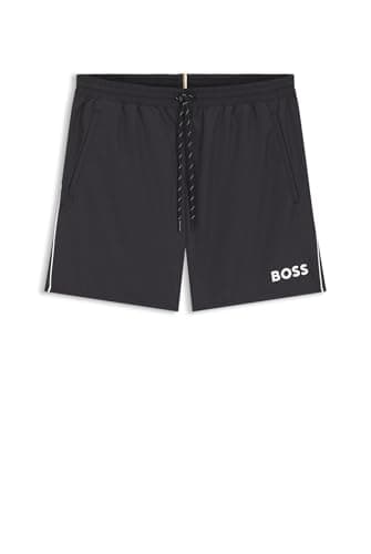 Image of BOSS Mens Starfish 10259586 01 Swim Short, Black001, UK