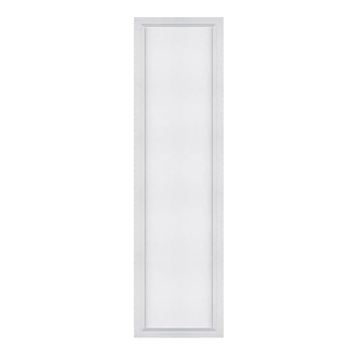 Image of G.W.S® Premium 42W Ultra Slim White Frame 1195mmx295mm (4'x1') Rectangular LED Recessed Flat Panel Light Office Ceiling Light Day White
