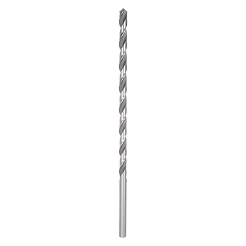 Image of sourcing map 6542 High-speed Steel Twist Drill Bit, 10mm Drill Bit 300mm Length Extended Straight Shank Black Oxide Ground Drill Bit for Steel Aluminum Alloy