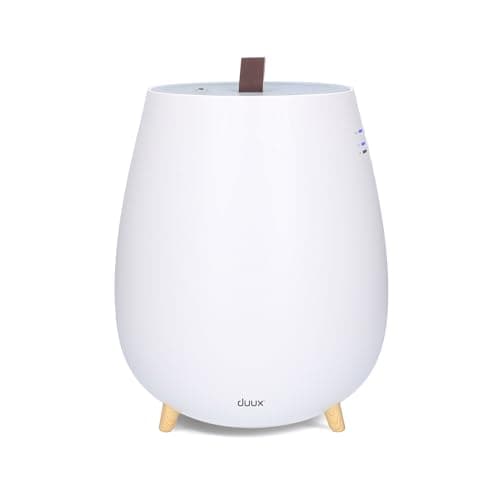 Image of Duux Day 2 Ultrasonic Humidifier for Healthy Indoor Air - 10 Hours Working Time Air Humidifier to Feel Good - 2.5 L Room Humidifier up to 30 m² - Humidifier Bedroom White