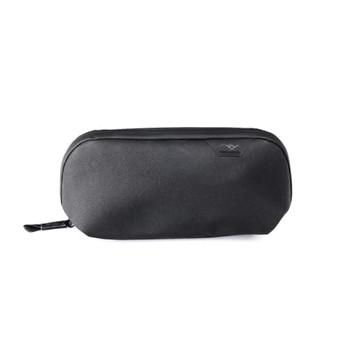 Image of Peak Design Tech Pouch, Midnight, Electronics Organizer for Travel or Everyday Carry, Origami-Style Storage, Cable Pass-Through, Weatherproof Recycled Nylon, Gear Carry Bag for Men and Women