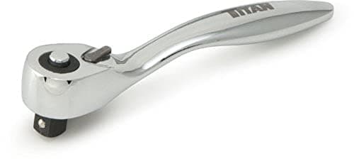 Image of Titan Tools 11204 1/4-Inch Drive Offset Micro Ratchet - Multi-Colour