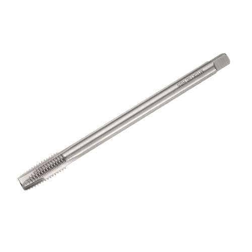 Image of sourcing map M10 x 1.5 H2 Metric Spiral Point Thread Tap, 130mm (5.1") Extra Long Screw Tap Threading Tapping Tool, High Speed Steel Machine Taps Tapping Bit