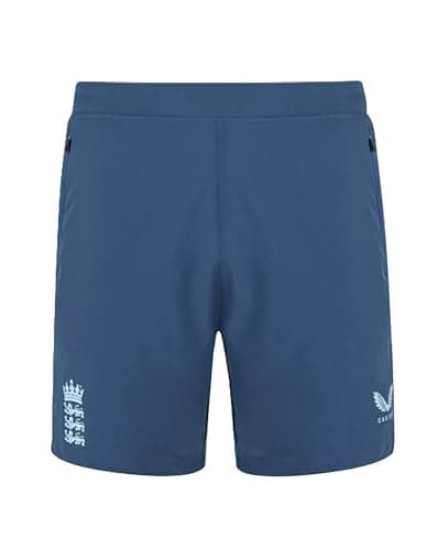 Image of Castore England Cricket Men's Performance Shorts, Navy Ensign, XL