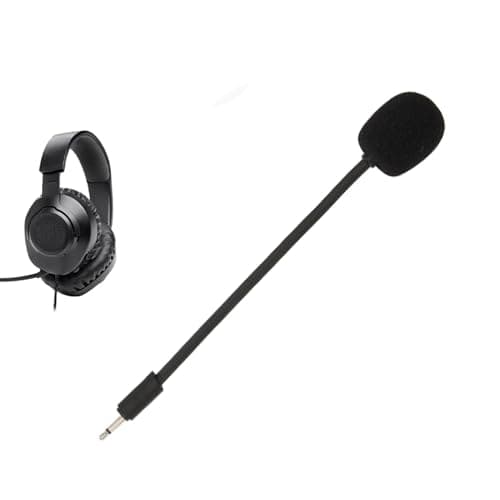 Image of Plyisty Mic Replacement for JBL Quantum 100 Gaming Headset, 2.5mm Detachable Boom Mic, Noise Reduction Game Mic Replacement