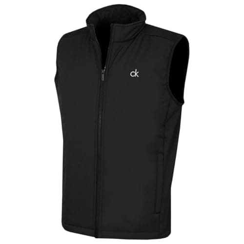 Image of Calvin Klein Mens St. Lawrence Hybrid Padded Gilet - Black - S