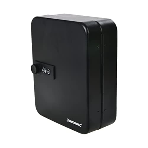 Image of Silverline 542519 3-Digit Combination 20-Key Cabinet 200 x 160 x 75 mm