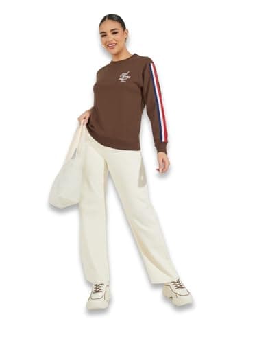 Image of Styli Women Sweatshirt, Brown, XL