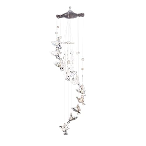 Image of Love Angel Wind Chime Bells Hanging Living Bed Home Waterproof Wind Chimes Decor for Outdoor Yard Garden Windchimes for Indoor and Outdoor, Birthday Gifts for Women Mum