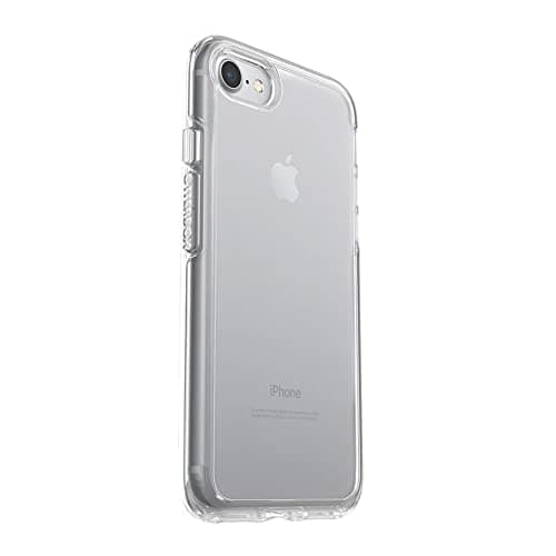 Image of OtterBox iPhone SE 3rd/2nd Gen, iPhone 8 & iPhone 7 (not compatible with Plus sized models) Symmetry Series Case- CLEAR, ultra-sleek, wireless charging compatible, raised edges protect camera & screen