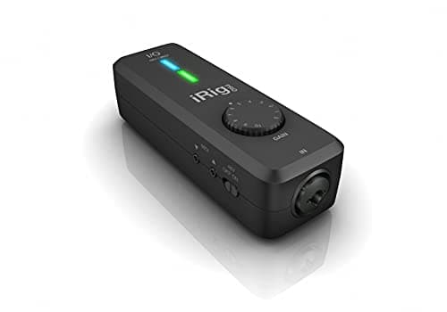 Image of IK Multimedia iRig Pro I/O - Fully Equipped Pocket Audio, MIDI Interface, Recording Studio Quality Sound, 24 bits/96 kHz, Additional Essential Functions for Mobile Recording(Black)