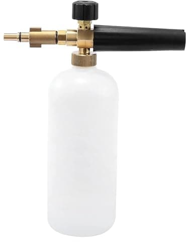 Image of YUET Car Wash High Pressure Washer Jet Wash for Bosch Aquatak/Black & Decker/Norse/Ryobi/Neo Sprayer Adjustable Snow Foam Lance Gun Pot Cannon Nozzle Blaster Soap Dispenser Bottle
