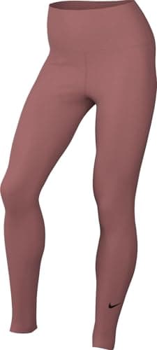 Image of NIKE FN3226-634 One Leggings Women's Canyon Pink/Black Size M