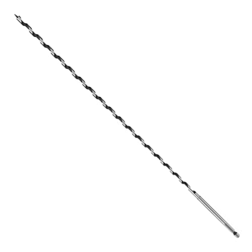 Image of MOXPIFY Wood Auger Drill Bits, 6mm Timber Drill Bits 460mm Long Hex Shank, Extra Long Drill Bits Wood For Woodworking (6mm x 460mm)