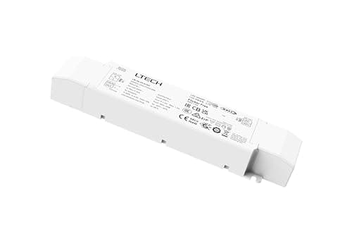 Image of LIGHTEU®, DALI 36W 24V DC LED Intelligent Driver Constant Voltage Dimmable Transformer Power Supply Push Dim, LM-36-24-G1D2