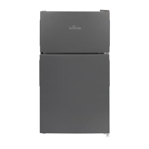 Image of Willow WG50UCFF 86L Under Counter Fridge Freezer with 4* Freezer Rating, Adjustable Thermostat, Low Noise Level, 2 Years Warranty - Grey