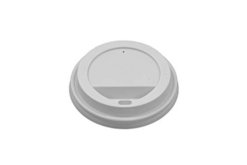 Image of 1000 White 90mm Domed Sip Lids for 12/16/20oz (340/454/568ml) Nescafe &Go/Kenco 2Go In Cup Drinks BRITISH FOOD SHOP (BFSLID1000)