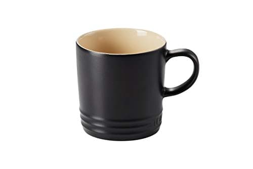 Image of LE CREUSET Stoneware Mug, 350 ml - Satin Black