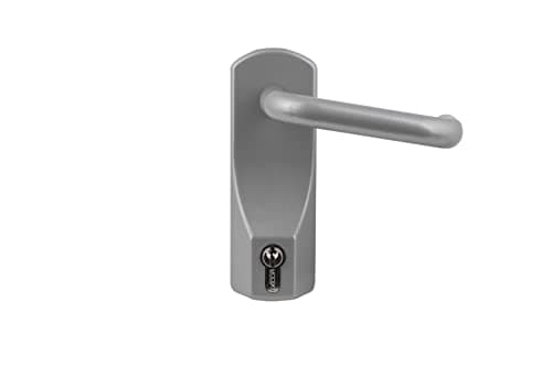 Image of Exidor 322EC lever operated outside access device with Euro cylinder by Exidor