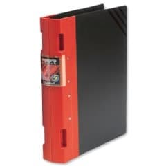 Image of Guildhall 4510 - Ergogrip 2 R/Binder A4 Red Pk2