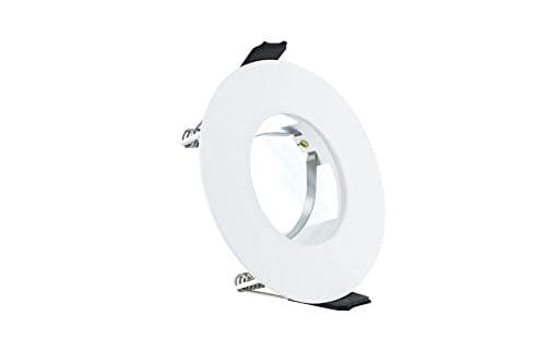 Image of Integral 4 Pack Evofire 70mm cutout Fire Rated Downlight White Round +GU10 Holder + loop-in loop-out terminal block