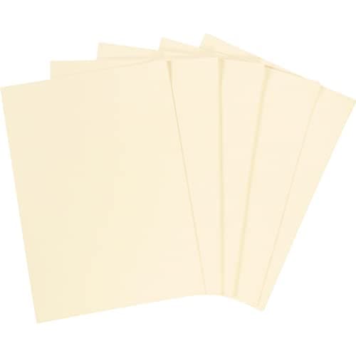 Image of BCreativetolearn A5 Cream Card 50 Sheets 160gsm Coloured Cardstock