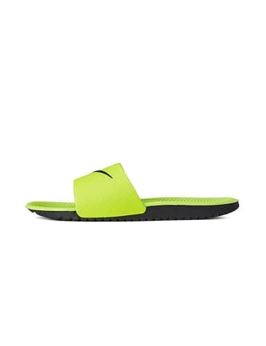 Image of NIKE Boy's Girl's Kawa Slide (GS/PS) Athletic Sandal, Volt, 10.5 UK Child