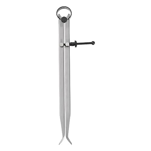 Image of sourcing map Spring Joint Caliper 12 inch / 300mm Adjustable Spring Inside Caliper with Solid Nut for Wood Turning Lathe Work