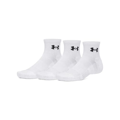 Image of Under Armour Performance Cotton Quarter Socks 3 Pack