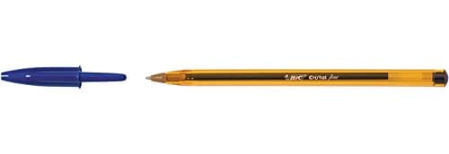 Image of Bic Cristal Fine Ballpoint Pen - Blue (Pack of 50)