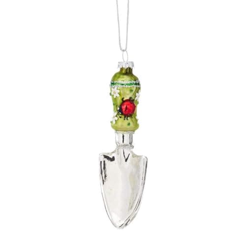 Image of Sass & Belle Garden Trowel Shaped Bauble Green