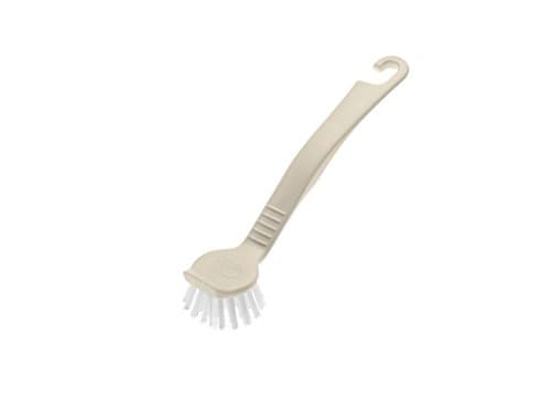 Image of Addis Round Pot Dish Brush, Linen, 510289, 5 x 4 x 21 cm