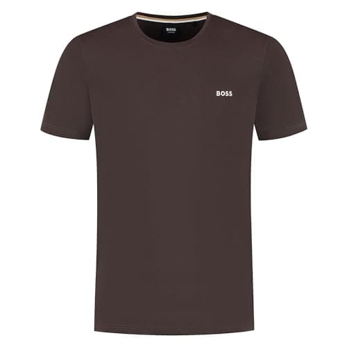 Image of BOSS Men's Mix & Match T-Shirt R 10259900 0 Loungewear T-Shirt, Dark Brown 207, XL