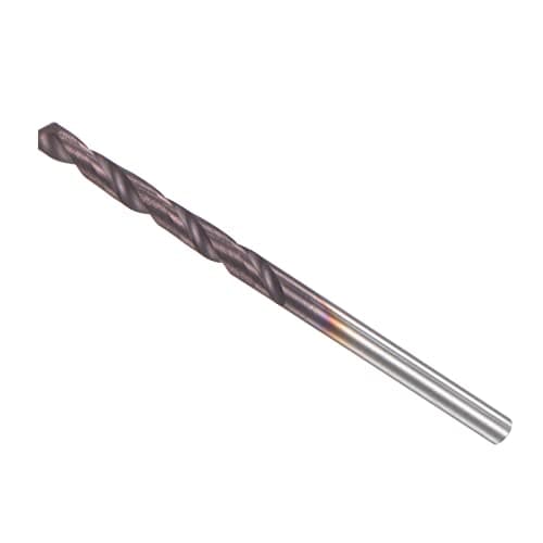 Image of CoCud Solid Carbide Drill Bit, 2mm Diameter, AlTiSin Coated K45/P10 Tungsten Carbide Twist Drill Bits - (Applications: for Hardened Steel Stainless Steel Alloy), 1-Piece