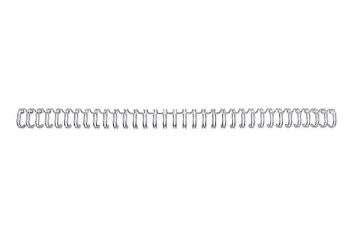 Image of GBC WireBind Binding Wires, 11 mm, 100 Sheet Capacity, A4, Silver, Pack of 100, RG810797