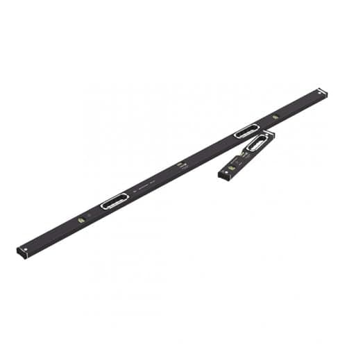 Image of STABILA Spirit Level Set 196-2 Dark Shadow 183cm | 40cm