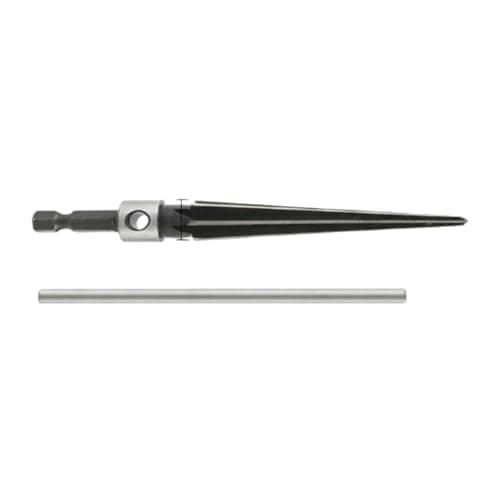 Image of HSS Tapered Reamer, 3-13mm Hand Hex Shank Reamer for Woodworking, Countersink, Deburring & Hole Expanding